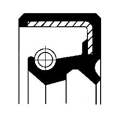 Сальник колінвалу (60x110/110x12) NEW HOLLAND - CORTECO 01033422B