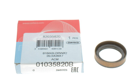 Фото 4 - Сальник трансмісії CORTECO 01035820B
