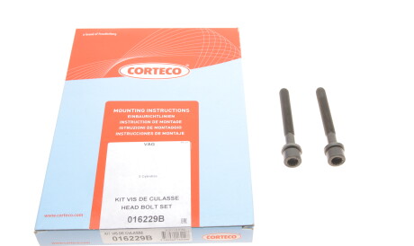 Фото 2 - Болты головки блока цилиндров CORTECO 016229B