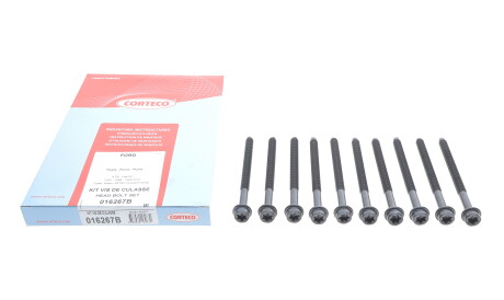 Фото 2 - Болты головки блока цилиндров CORTECO 016267B