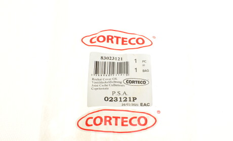 Фото 5 - Прокладка клапанной крышки CORTECO 023121P