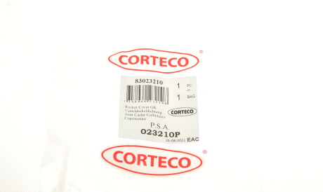 Фото 3 - Прокладка клапанної кришки CORTECO 023210P