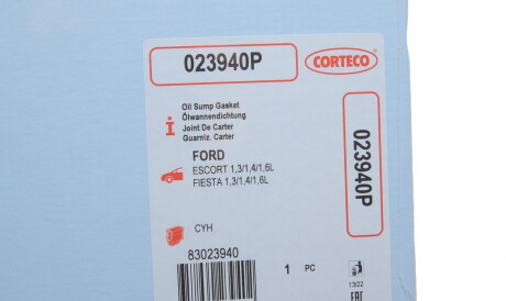 Фото 2 - Прокладки CORTECO 023940P