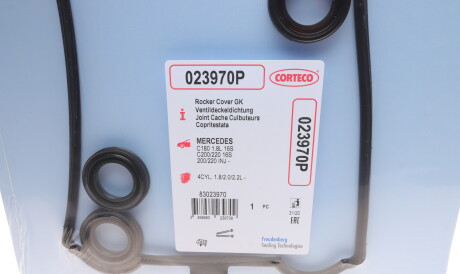 Фото 2 - Прокладка клапанної кришки CORTECO 023970P