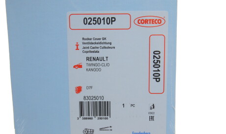 Фото 2 - Прокладка клапанной крышки CORTECO 025010P
