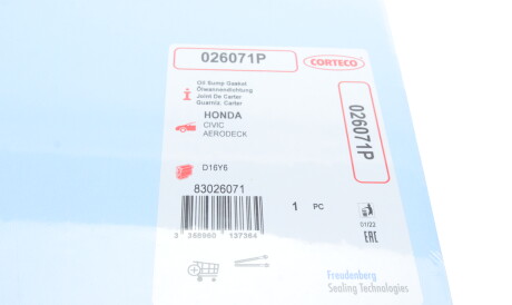 Фото 2 - Прокладка CORTECO 026071P