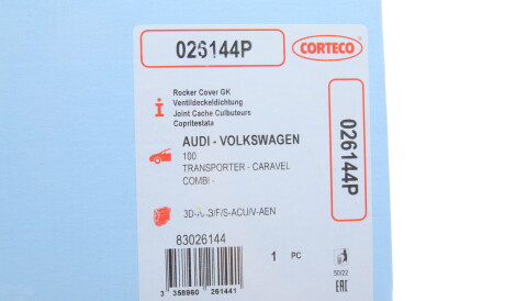 Фото 2 - Прокладка клапанної кришки CORTECO 026144P