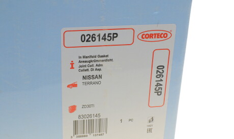 Фото 2 - Прокладка впускного колектора CORTECO 026145P