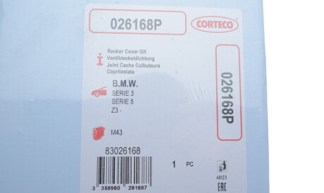 Фото 2 - Прокладка клапанной крышки CORTECO 026168P