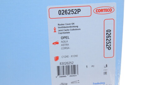 Фото 2 - Прокладка клапанной крышки CORTECO 026252P