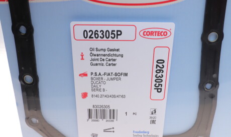 Фото 2 - Прокладка CORTECO 026305P