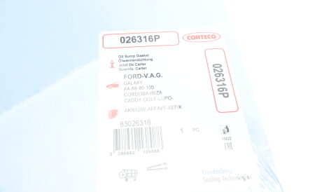 Фото 2 - Прокладки CORTECO 026316P