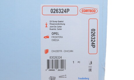Фото 2 - Прокладка CORTECO 026324P