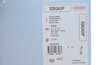 Фото 2 - Прокладки CORTECO 026343P