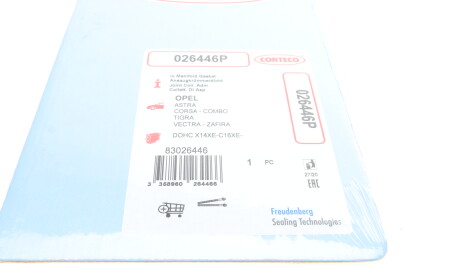 Фото 2 - Прокладка впускного коллектора CORTECO 026446P