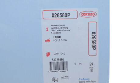 Фото 2 - Прокладка клапанної кришки CORTECO 026580P