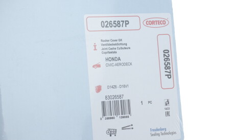 Фото 2 - Прокладка клапанної кришки CORTECO 026587P