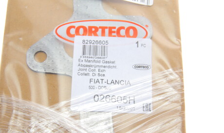Фото 2 - Прокладка выпускного коллектора CORTECO 026605H