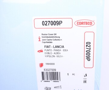 Фото 2 - Прокладка клапанної кришки CORTECO 027009P