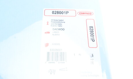 Фото 2 - Прокладка CORTECO 028001P