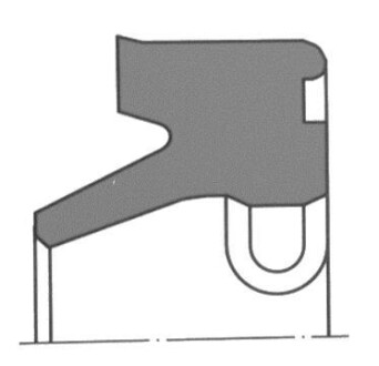 Технічні ущільнення (45x55,6x6,5мм) CLAAS RENAULT - CORTECO 12034432B