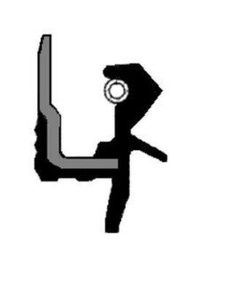 Фото 2 - Сальник трансмісії CORTECO 12036979B