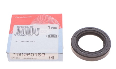 Фото 2 - Сальник розподільчого вала CORTECO 19026016B