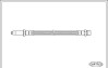 Тормозной шланг - ((1044504, 7M0611776B, 7M0611776C, 7328444, 95VW2282BB)) CORTECO 19026386 (фото 1)