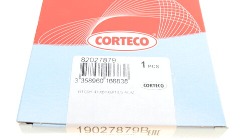 Фото 5 - Сальник коробки переключення передач CORTECO 19027879B