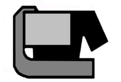 Сальник колінвалу (80x95/95x4) CATERPILLAR - CORTECO 19033310B