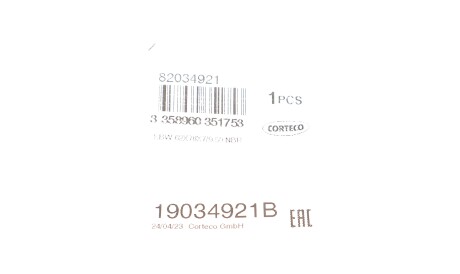 Фото 2 - Сальник коробки переключения передач CORTECO 19034921B