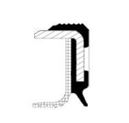 Ущільнення двигуна (133x133x15мм) CASE IH 5120, 5120 A, 5130, 5130 A, 5140, 5140 A, 5150, 5150 A, 5220, 5230, 5240, 5250, 5120 PRO, 5130 PRO, 5130 S, 5130-II, 5140 PRO, 5150 PRO - CORTECO 19035867B