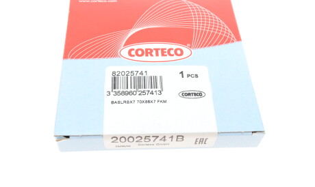 Фото 2 - Сальник колінвала CORTECO 20025741B