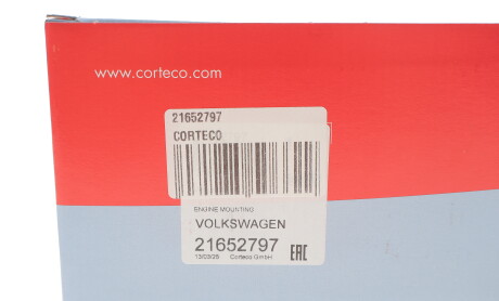 Фото 2 - Подушка двигуна CORTECO 21652797