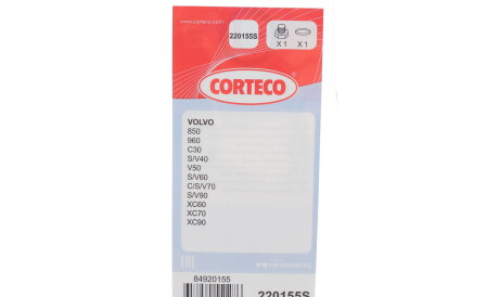 Фото 2 - Пробка масляного піддону CORTECO 220155S