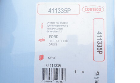 Фото 2 - Прокладка ГБЦ головки блока CORTECO 411335P