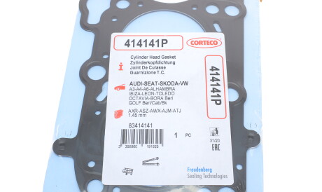 Фото 2 - Прокладка ГБЦ головки блока CORTECO 414141P