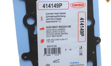 Фото 2 - Прокладка ГБЦ головки блока CORTECO 414149P