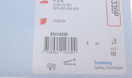 Фото 2 - Прокладка ГБЦ головки блока CORTECO 414330P