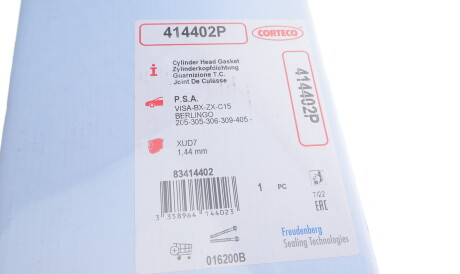 Фото 2 - Прокладка ГБК блока циліндрів CORTECO 414402P