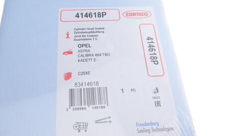 Фото 2 - Прокладка ГБЦ головки блока CORTECO 414618P