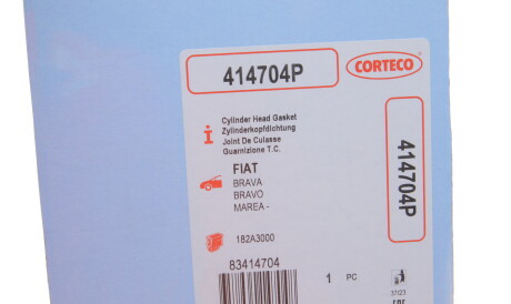 Фото 2 - Прокладка ГБК блока циліндрів CORTECO 414704P