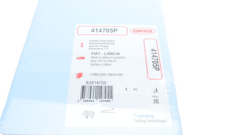 Фото 2 - Прокладка ГБК блока циліндрів CORTECO 414705P
