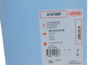 Фото 2 - Прокладка ГБК блока циліндрів CORTECO 414746P