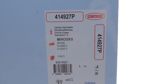 Фото 2 - Прокладка ГБЦ головки блока CORTECO 414927P