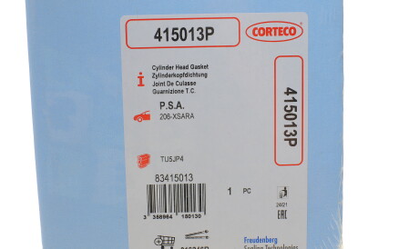 Фото 2 - Прокладка ГБК блока циліндрів CORTECO 415013P