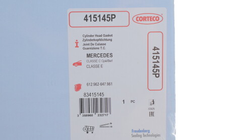 Фото 2 - Прокладка ГБЦ головки блока CORTECO 415145P