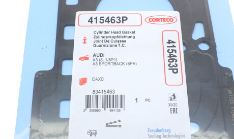 Фото 3 - Прокладка ГБЦ головки блока CORTECO 415463P