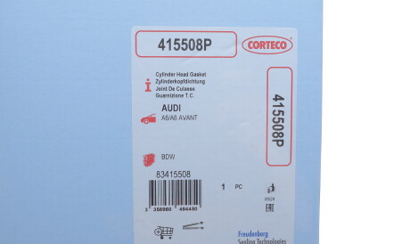 Фото 2 - Прокладка ГБК блока циліндрів CORTECO 415508P