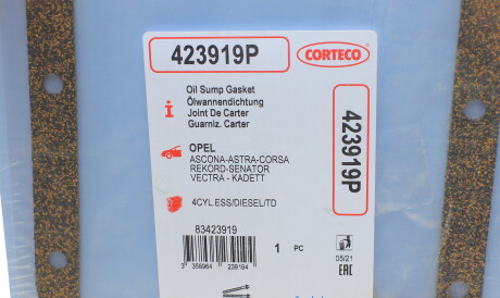 Фото 3 - Прокладки CORTECO 423919P